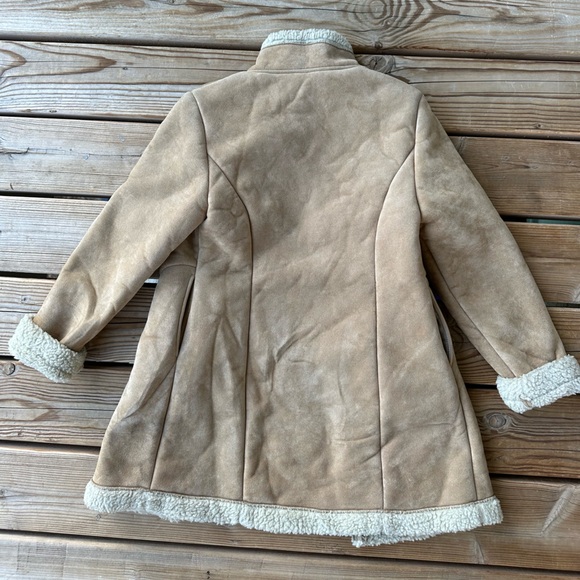 Suede Sherpa Lined Jacket - Picture 4 of 4